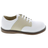 FOOTMATES CHEER OXFORD WHITE & ECRU
