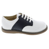 FOOTMATES CHEER OXFORD WHITE & NAVY