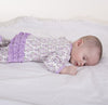 UNICORN DREAMS ORGANIC COTTON MAGNETIC FOOTIE