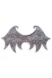 BLACK DRAGON WINGS AND MASK SET
