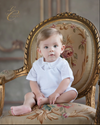 NEWBORN CREEPER AND SHORTALL - WHITE