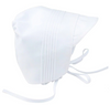 Boys White Pintucked Bonnet 2102