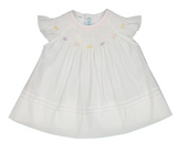 Bishop Collar Fly Sleeve Dress