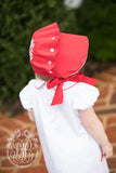 BIRDIE BONNET - RED