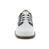 FOOTMATES CHEER OXFORD WHITE & NAVY