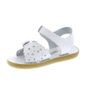 FOOTMATES ARIEL SANDAL WHITE