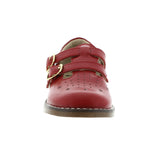 FOOTMATES DANIELLE DOUBLE STRAP MARY JANE APPLE RED