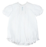 PINTUCKS & LACE BUBBLE