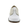 FOOTMATES CHEER OXFORD WHITE & ECRU