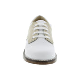 FOOTMATES CHEER OXFORD WHITE & ECRU