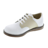 FOOTMATES CHEER OXFORD WHITE & ECRU