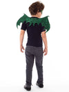 GREEN DRAGON WINGS AND MASK SET