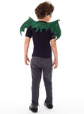 Green Dragon Wings and Mask Set