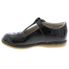 FOOTMATES SHERRY T-STRAP BLACK PATENT LEATHER