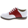 FOOTMATES CHEER OXFORD WHITE & RED