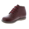 FOOTMATES TODD WALKING SHOE - BURGUNDY