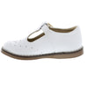 FOOTMATES SHERRY T-STRAP WHITE