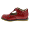 FOOTMATES HARPER T-STRAP RED PATENT