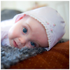 VINTAGE BOW & LACE BONNET