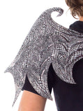 BLACK DRAGON WINGS AND MASK SET