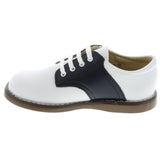 FOOTMATES CHEER OXFORD WHITE & NAVY