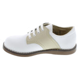 FOOTMATES CHEER OXFORD WHITE & ECRU
