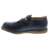 FOOTMATES DANIELLE DOUBLE STRAP MARY JANE NAVY