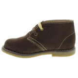 FOOTMATES MOJAVE SUEDE BOOT CHOCOLATE