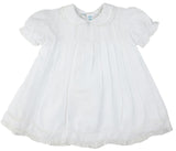 Collared Lace Slip Dress White 62613