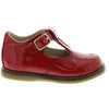 FOOTMATES HARPER T-STRAP RED PATENT