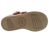 FOOTMATES DANIELLE DOUBLE STRAP MARY JANE APPLE RED