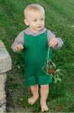 DOUGLAS PLAID JOHN JOHN WITH BOYS PIPED SHIRT