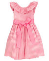 BAILEY BOYS GINGHAMS GALORE JACKIE DRESS IN PINK