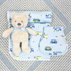 BABY BUGGY BLANKET - BAY HILL BUGGY WITH WORTH AVENUE WHITE