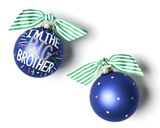 BIG BROTHER POPPER GLASS ORNAMENT