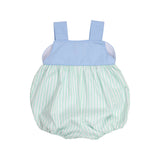 BINGHAM BUBBLE - BEALE STREETBLUE WITH GRACE BAY GREEN STRIPE