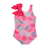 BROOKHAVEN BOW BATHING SUIT - CAICOS CANOPY WITH POMPANO PUNCH