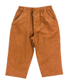 BAILEY BOYS CHOCOLATE BROWN CORDUROY - BOYS ELASTIC WAIST PANTS