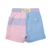 COUNTRY CLUB COLORBLOCK TRUNKS - PALM BEACH PINK, LAUDERDALE LAVENDER & BEALE STREET BLUE