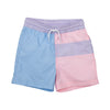 COUNTRY CLUB COLORBLOCK TRUNKS - PALM BEACH PINK, LAUDERDALE LAVENDER & BEALE STREET BLUE