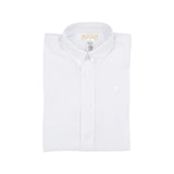 DEAN'S LIST DRESS SHIRT (OXFORD) - WORTH AVENUE WHITE WITH WORTH AVENUE WHITE STORK