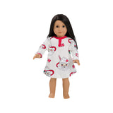 DOLLY'S NIGHTINGALE NIGHTGOWN - KEEPING SPIRITS BRIGHT WITH RICHMOND RED