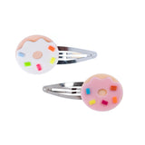 LILIES & ROSES DONUT SNAP CLIPS (PAIR)