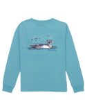 PROPERLY TIED EMERALD WOOD DUCK LONG SLEEVE TEE