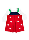 LADYBUG JUMPER DRESS