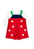 LADYBUG JUMPER DRESS