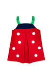 LADYBUG JUMPER DRESS