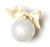 FLORAL FLOWER GIRL GLASS ORNAMENT