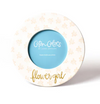 BLUSH FLORAL FLOWER GIRL ROUND FRAME