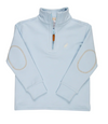 HAYWORD HALF-ZIP (UNISEX) - BUCKHEAD BLUE